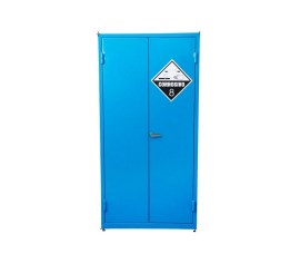 Armário Corta Fogo Standard Para Ácidos E Corrosivos Azul - 2,00 X 1,00 X 0,45 Metros - 690204013 - Redentor